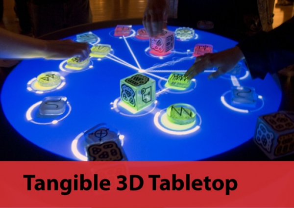 Απτικές Επιφάνειες Τραπεζιών 3Δ (Tangible 3D Tabletop)